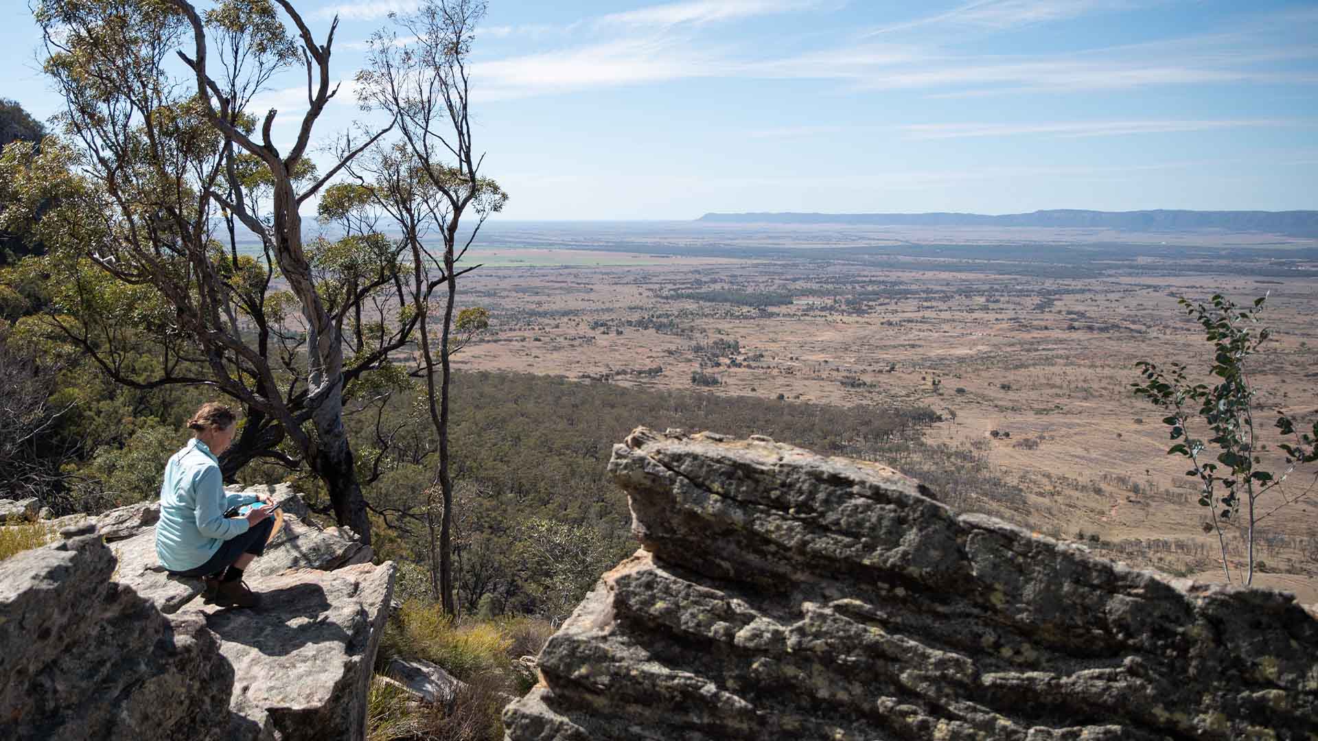 A view of Arcadia Valley during the day