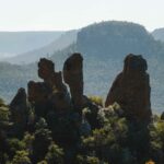 'Candlesticks' - Lonesome section of the Carnarvon Ranges