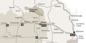 Roma-Carnarvon-map